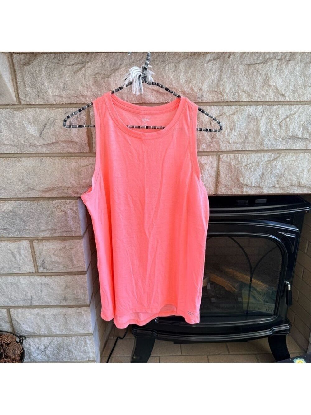 DSG Coral Medium Racerback Tank Top Activewear